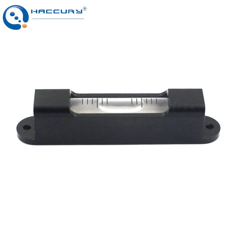 Striscia di livello a bolla ad alta precisione 85 * 16 * 18,5 mm Accurità multiple con fori di installazione Attrezzatura Strumenti di livellamento della macchina 1 PZ