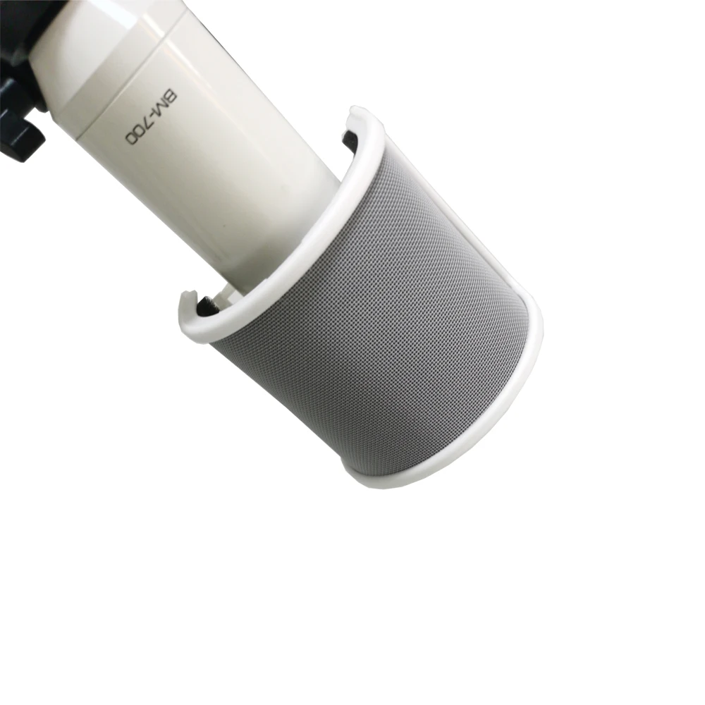 New design steel mesh plus plastic  microphone blowout shield U type sound insulation NET