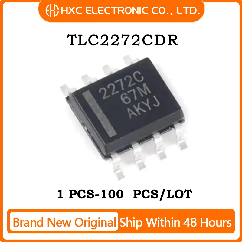 5/10/50/100PCS 100% New TLC2272CDR TLC2272 2272C SOP-8 Chip