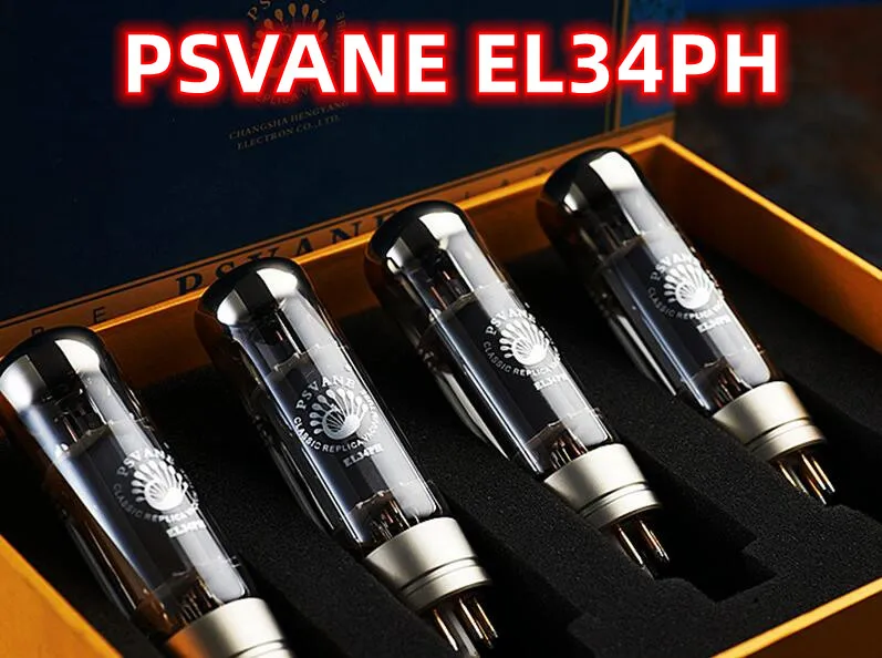 PSVANE Tube EL34 EL34C UK-EL34 EL34PH Vacuum Tube Original Exact Matching Genuine