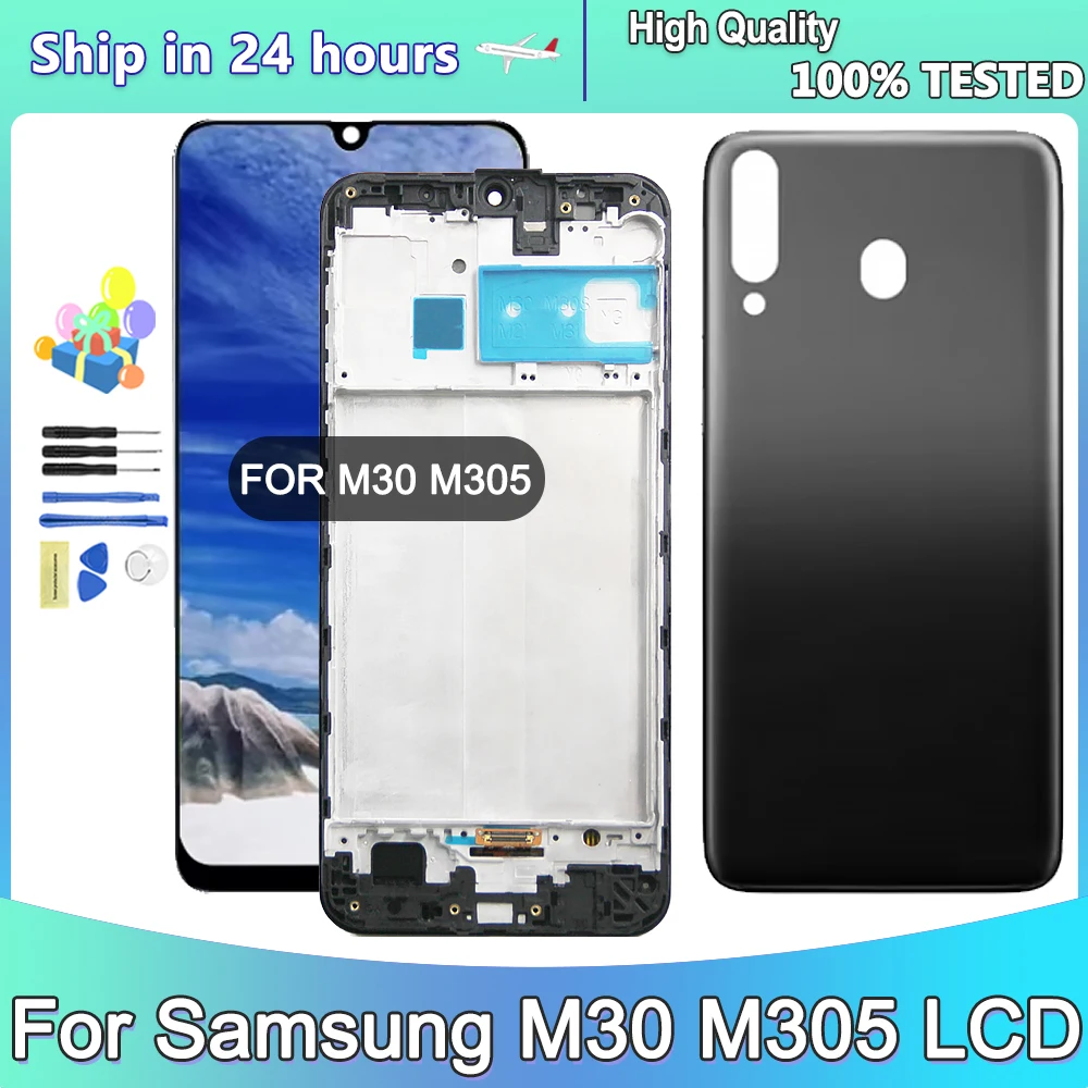 

6.4'' For Samsung Galaxy M30 2019 M30 M305 M305F M305DS LCD Screen M30 Display Touch Screen Digitizer Assembly Replacment