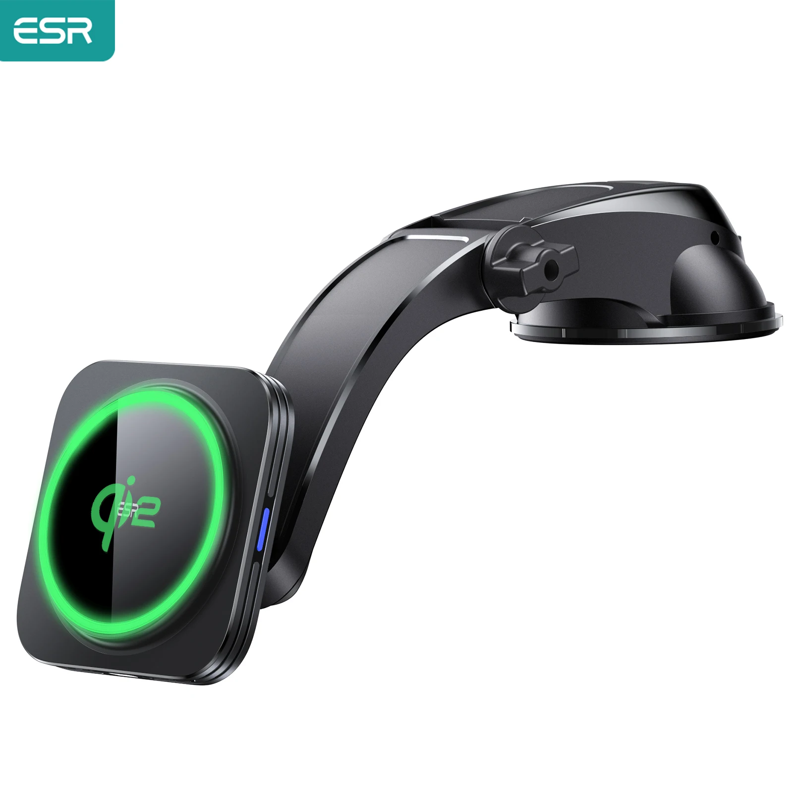 

ESR for MagSafe Car Mount Charger Dashboard QI2 Magnetic Wireless Car Charger stand Accessories for iPhone 16/15/14/13/12 Series