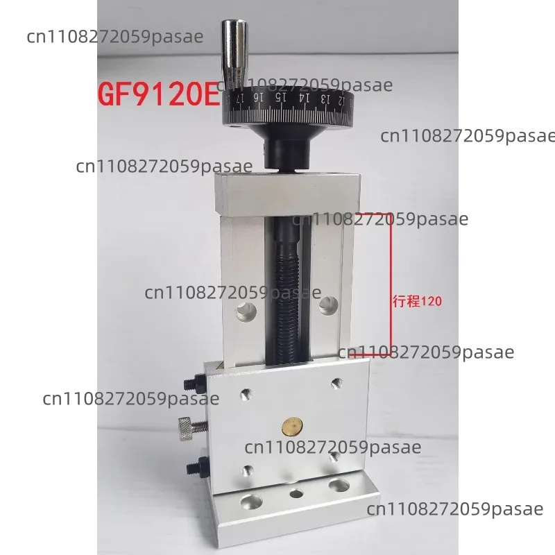 Vertical Slide Table Dovetail Groove Drag Screw Drag Plate Z Axis Linear Module Welding Slide Table Machine