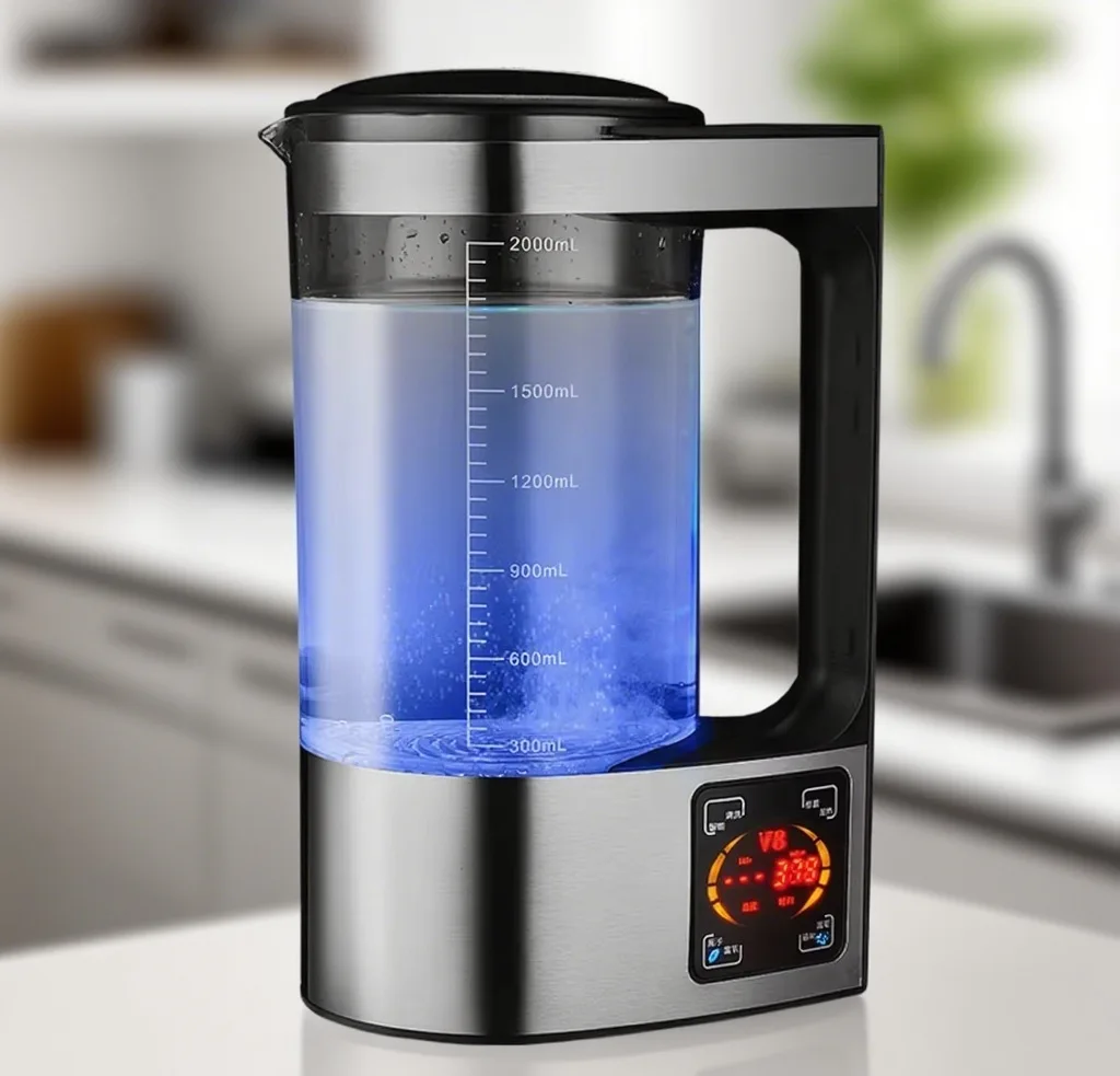YenvQee 2L 1300PPB Active Hydrogen Rich Water Generator Electrolysis Ionizer Pure H2 Japanese Hydrogen Water Machine