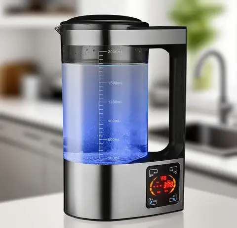 YenvQee 2L 1300PPB Active Hydrogen Rich Water Generator Electrolysis Ionizer Pure H2 Japanese Hydrogen Water Machine