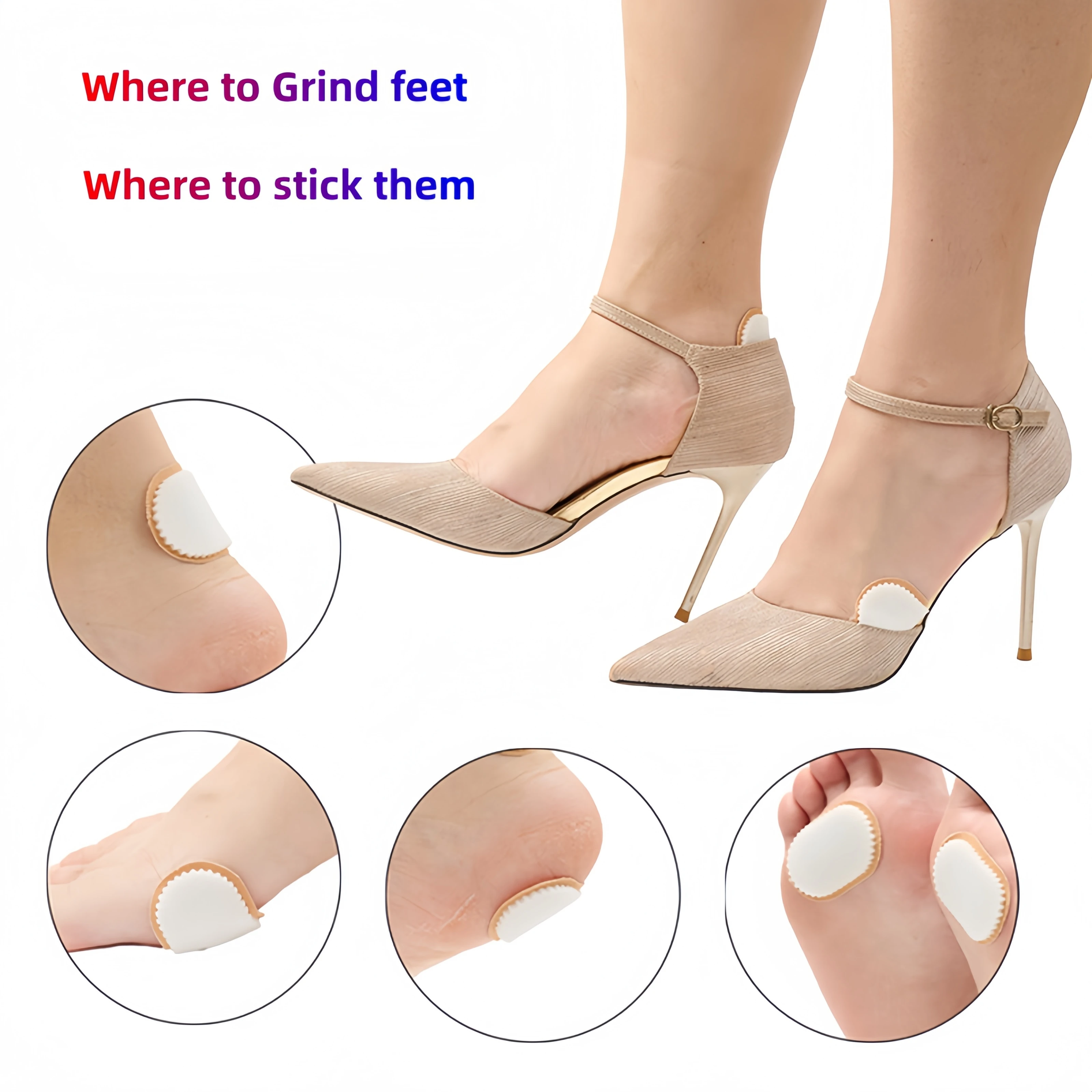 6/30PCS Adesivi per la cura del piede medico Cuscinetti per la rimozione del mais Rimozione del callo curativo Detox Strumenti estivi per la cura del piede per il sollievo dalla callosità