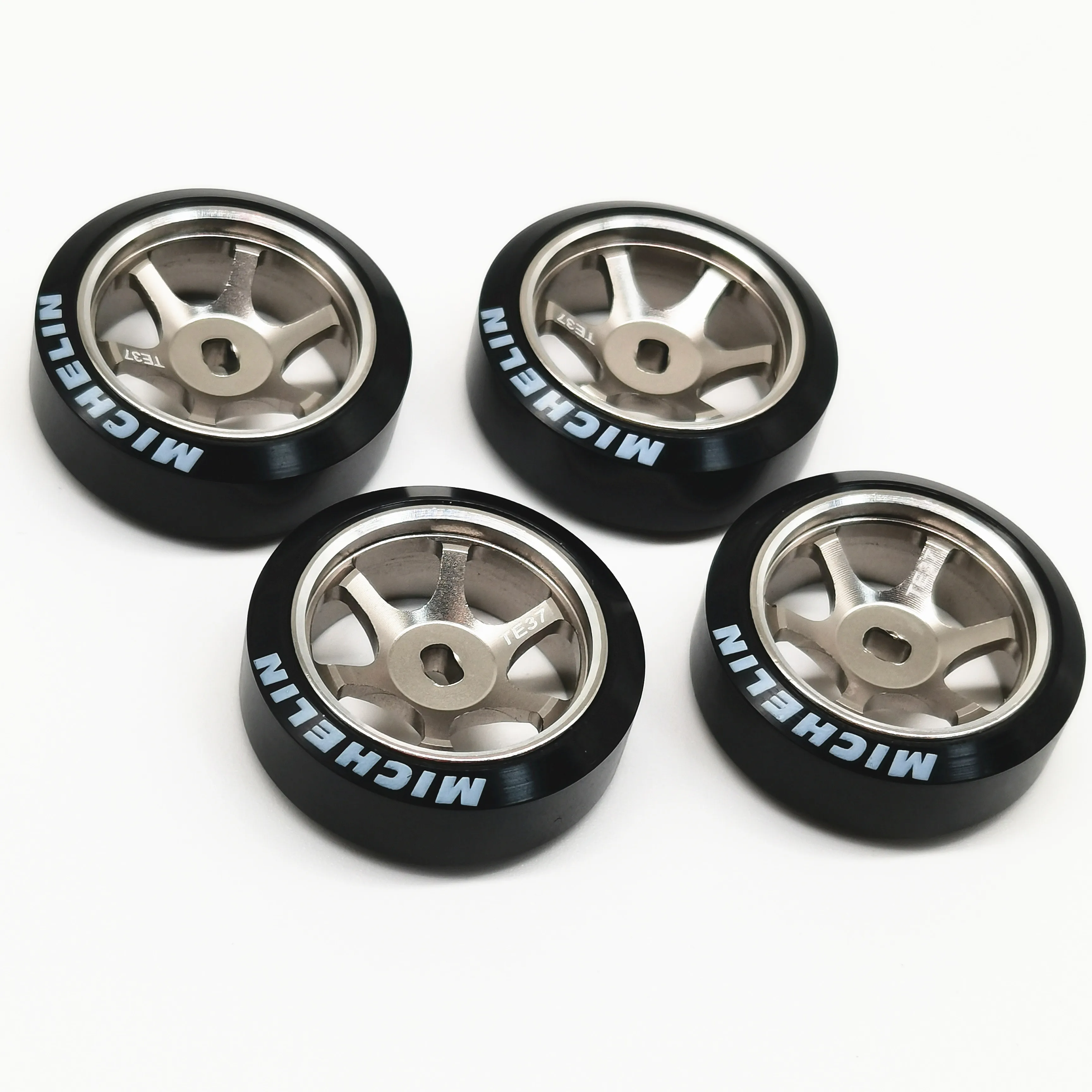 Metal 20mm piasta koła i Drift Logo opony do samochodu RC MINI-Q HGD1 MINI-Z DRZ MINI-D K969 części zamienne