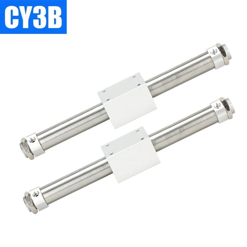 CY3B Magnetic Couple Rodless Cylinder Pneumatic Cylinders 10/15/20/25/32/40-50X100X150 Long Stroke Bese Customized