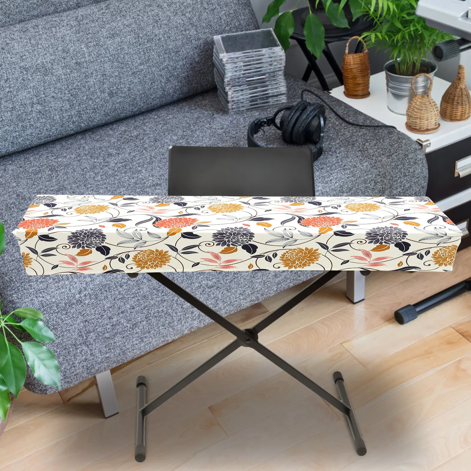 

Чехол для фортепиано на 61 клавишу, прочный, пылезащитный, декоративный, для электронных клавишных инструментов, аксессуары премиум-класса для детских инструментов, защита для клавиш пианино