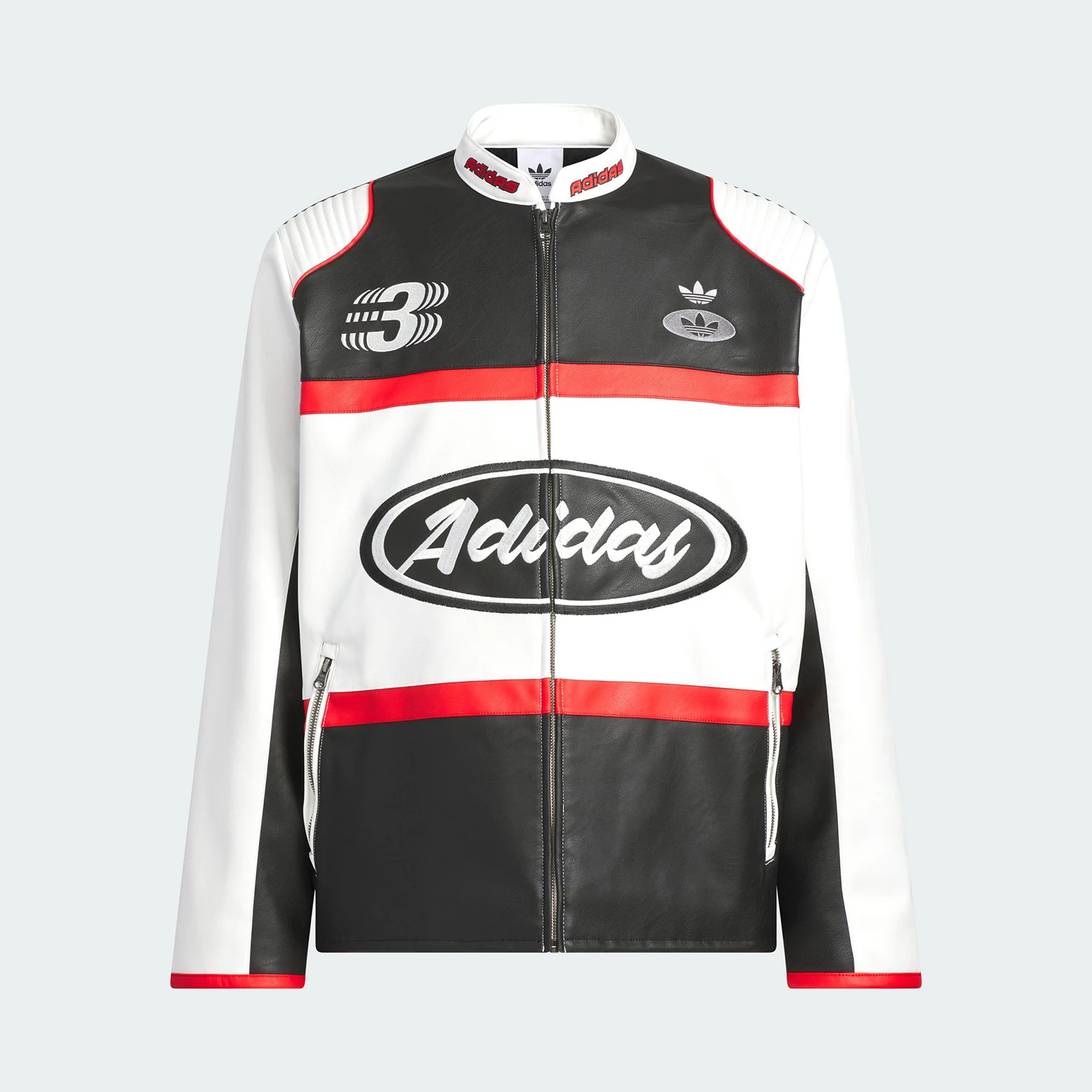 سترة أديداس أصلية للرجال فضفاضة وعصرية JM8031