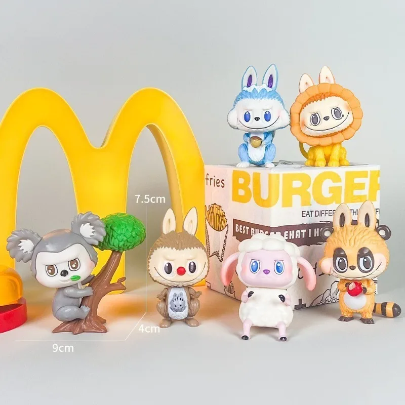 

New labubu figurines, surprise blind boxes, car ornaments, mobile phone decorations, toys, DIY accessories, and children's gifts