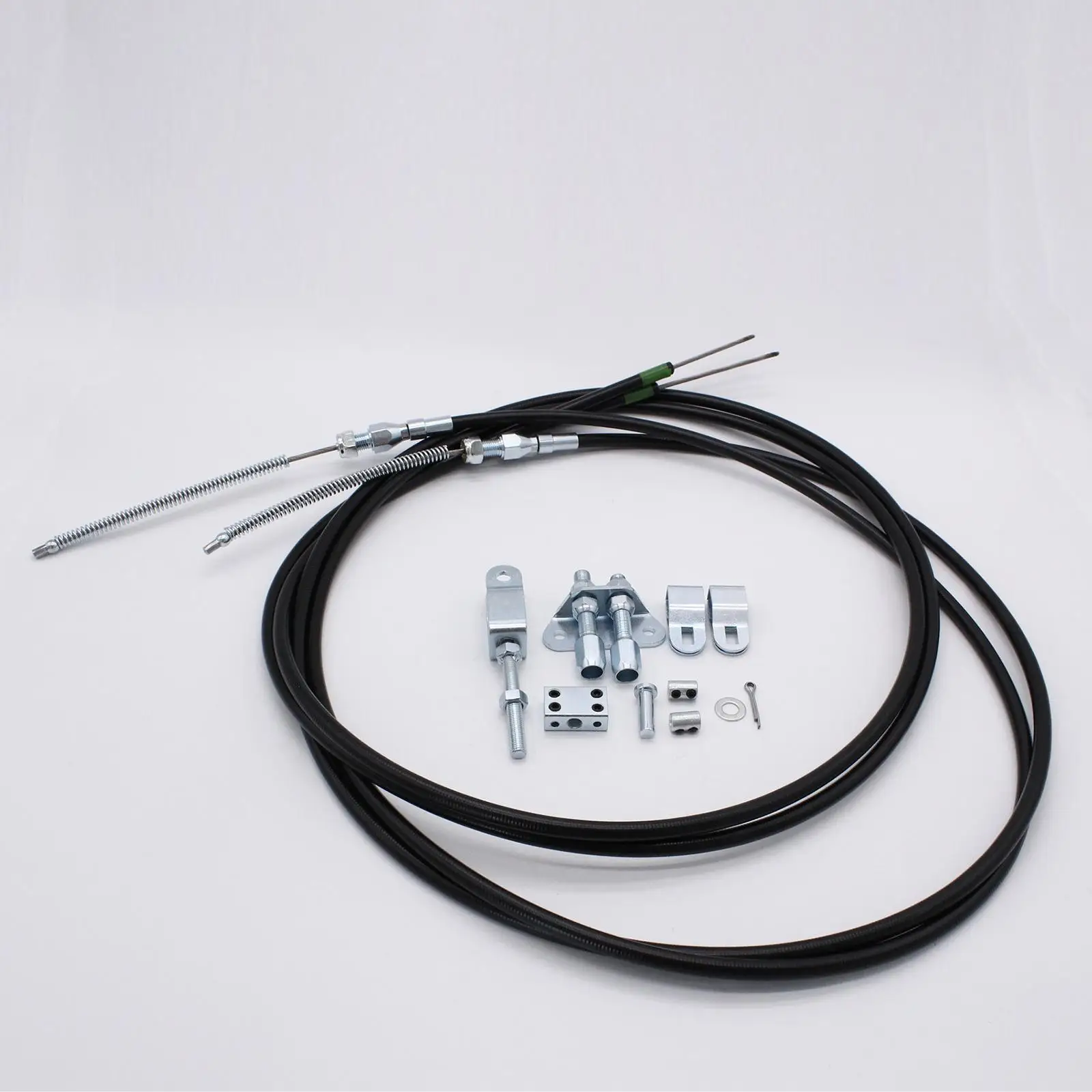 

330-9371 Emergency Parking Brake Cable Set Simple Installation Automotive Accessories Handbrake Cable Assembly Universal