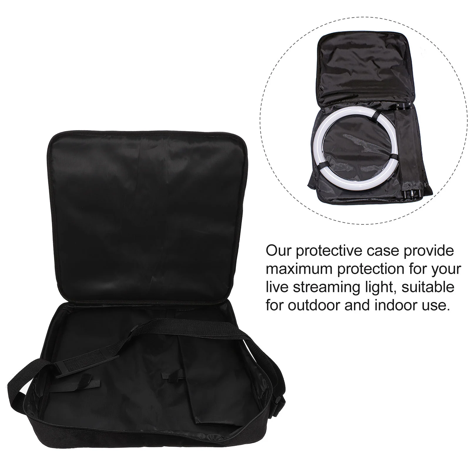 Fill Light Storage Bag Compact Design Video Lighting Camera Dust-proof Oxford Cloth Selfie