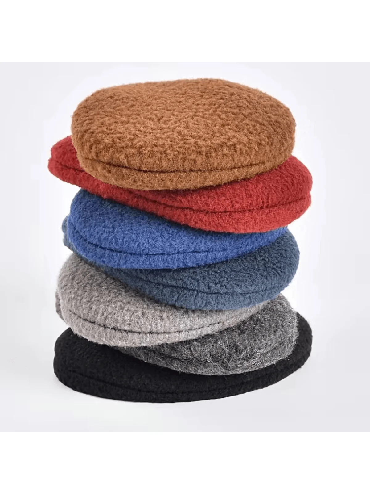 تدفئة الأذن بدون أشرطة/غطاء للأذنين أغطية أذن شتوية للاستخدام الخارجي من الصوف للرجال والنساء #4