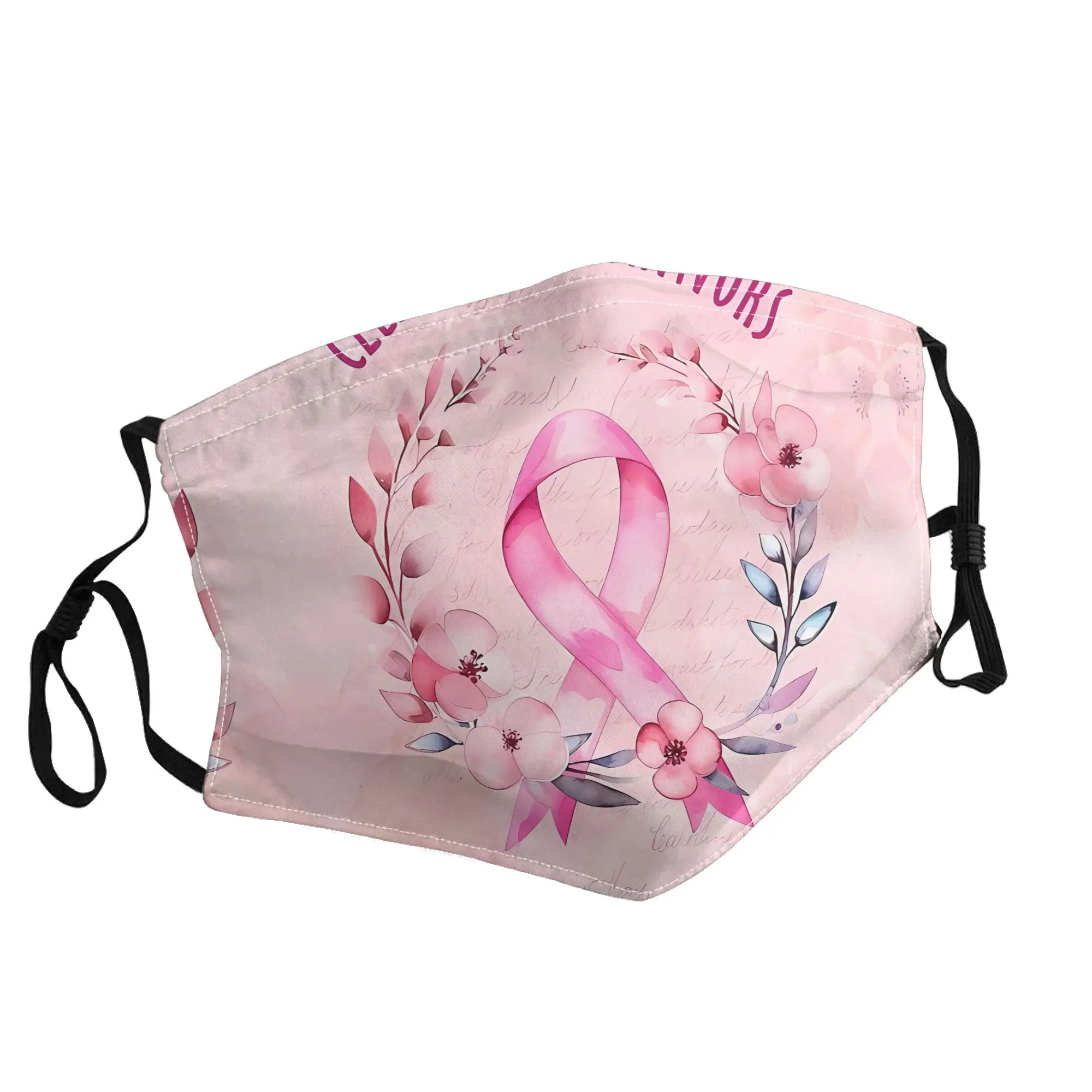 

Маска для предотвращения рака молочной железы с розовой лентой, унисекс, для активного отдыха, модная, с принтом