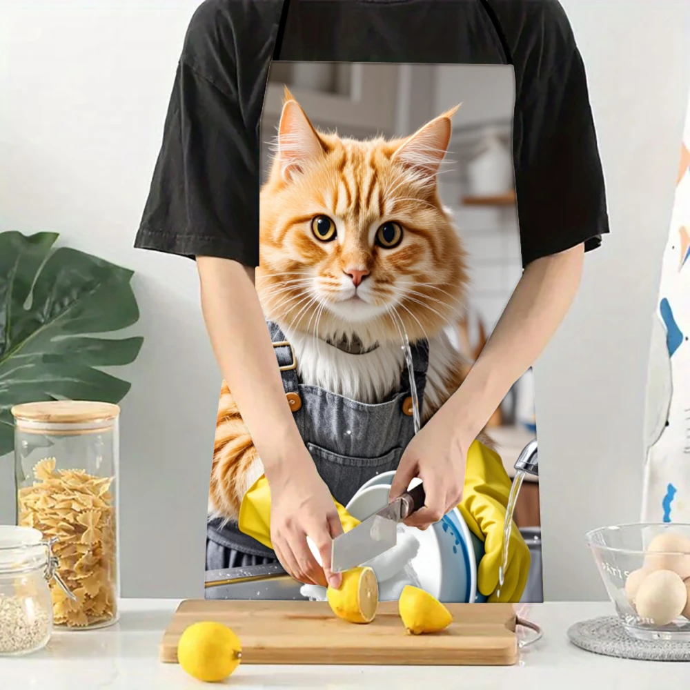 Fartuch kuchenny z zabawnym mo – Home Cooking For Cats recenzja i cena