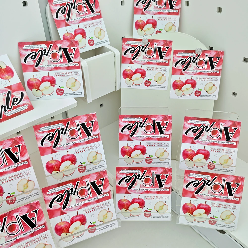 20pcs Creative Cards - Red apple pattern Design -DIY packaging decorating idol card,birthday gift-Greeting Cards,Foldable card