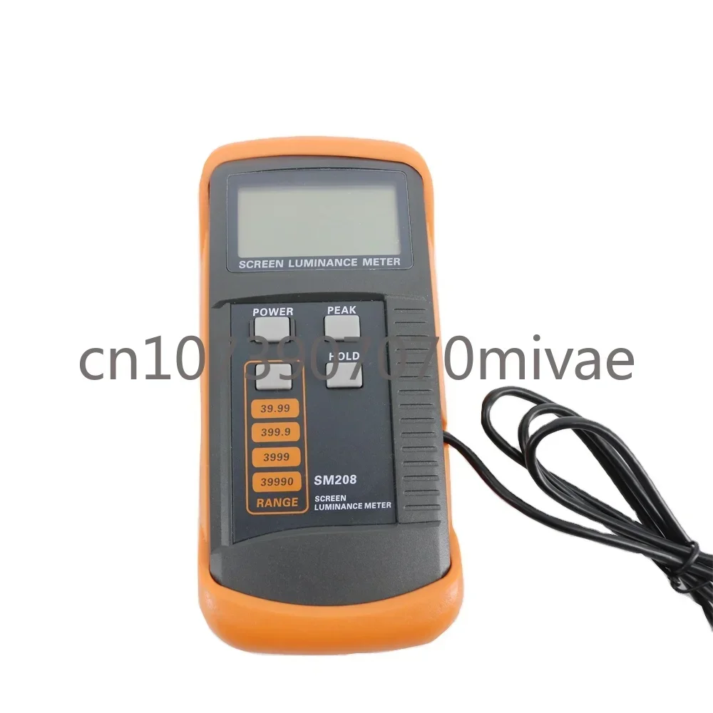 SM208 Screen Luminance Meter Luminance Meter Screen Brightness Meter Measuring Range 0.01-39990cd/m2