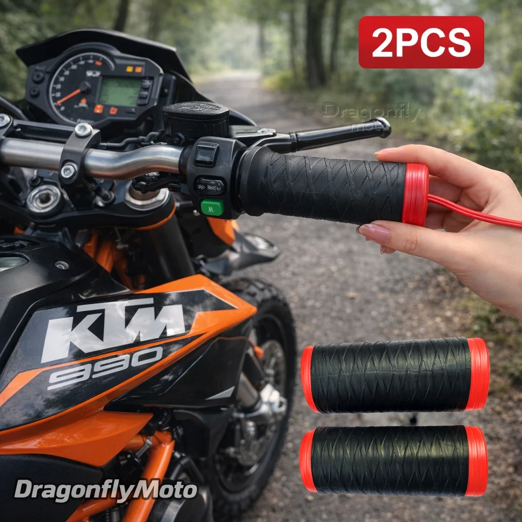 

Motorcycle Silicone Handlebar Cover For KTM 990 Super Duke 990 Supermoto R 2005 2007 2008 2009 2010 2011 2012 Self Shrinking