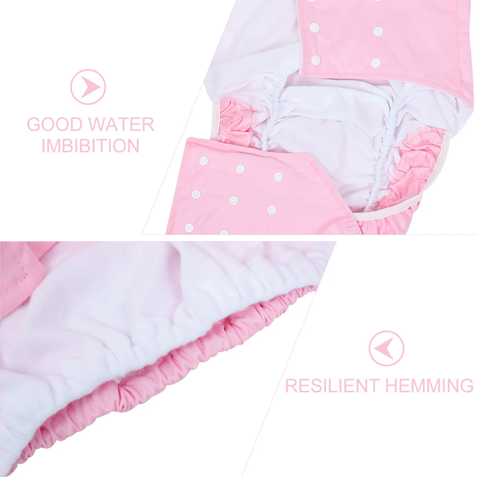 

1 шт., подгузники для взрослых с высокой водопоглощением, удобные, приятные для кожи, герметичные гигиенические штаны, простые гигиенические штаны для взрослых