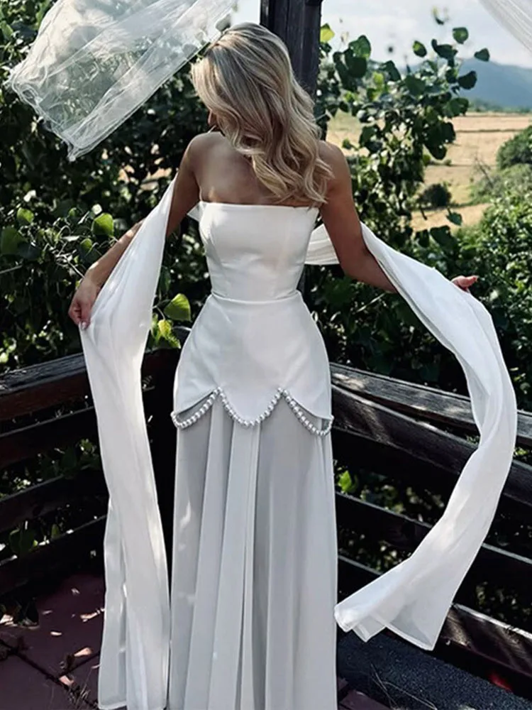 Sukienka damska letnia, prosta, bez ramiączek, z siateczkowymi wstawkami, długa, na wesele, elegancka, seksowna, na bankiet, bez rękawów.