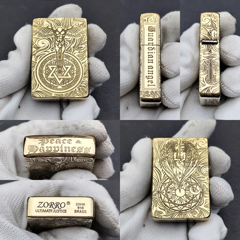 Zorro 910 Kerosine Lighter, 1941 Replica of The Original Copper