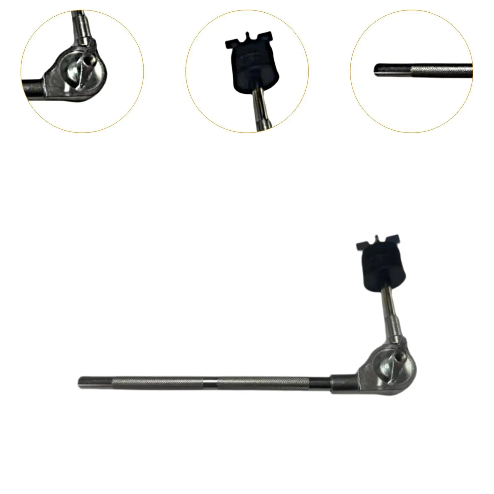 Cymbal Holder Stand Multifunctional 360° Easy to Install Cymbal Support for Percussion Instrument Drum Musical Instrument Parts