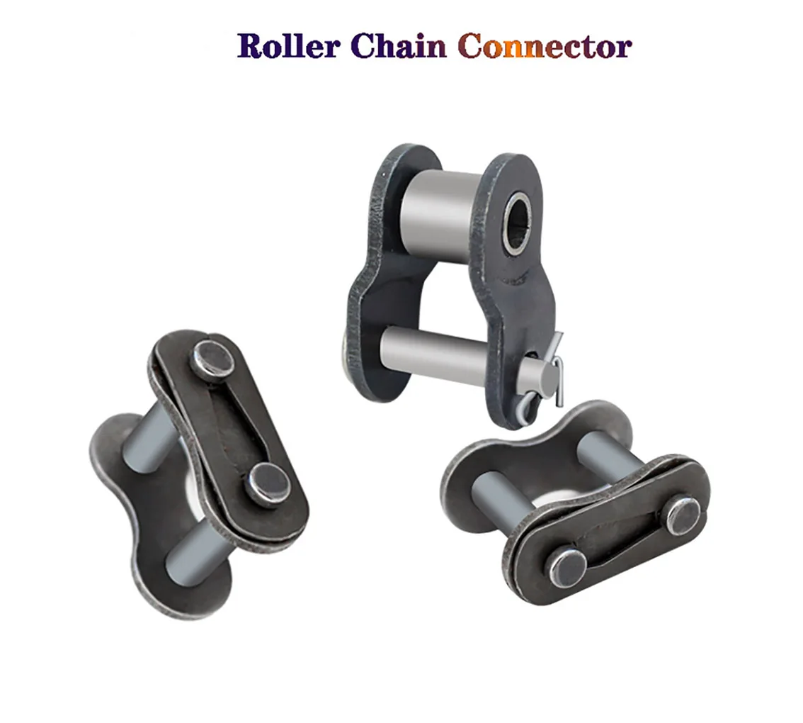 06B/08B/10A/12A/16A/08A/06C-1 Roller Chain Connector Carbon Steel Chain Half /Full Buckle Roller Industrial Chain Join Buckle