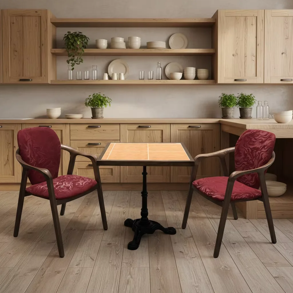 #Modern Elegant Frame Wood Dining Chair Restaurants Contemporary Velvet Table Chair for Living Room