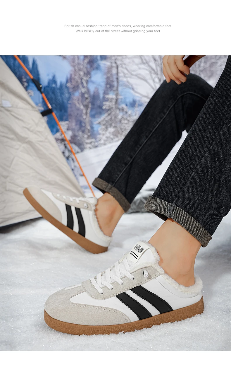 Modische Halbschuhe für Herren, Sommer-Slipper, große Größe 48, Herren-Freizeitschuhe, bequeme Slip-on-Sneaker für den Außenbereich, Herren-Mules – Detail 29