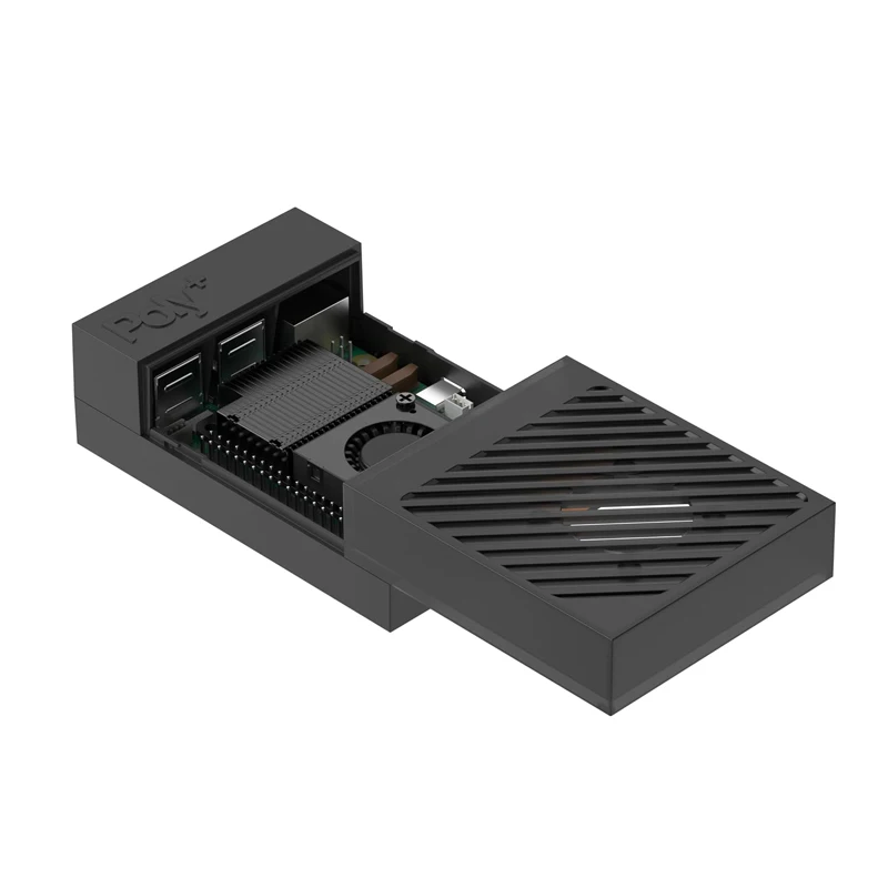 Argon Poly+ 5 ABS Case with PWM Fan speed control for Raspberry Pi 5