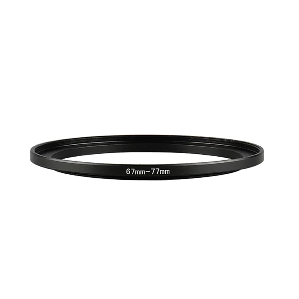 Anillo adaptador de filtro de lente de 67mm-77mm, anillo adaptador de paso de 67 a 77 67-77mm, anillo adaptador de cámara