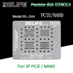 RELIFE RL-044 Nand BGA Reballing Stencil Net For IPhone Huawei Samsung Hard Disk BGA 221 153 186 254 162 169 Plant Net