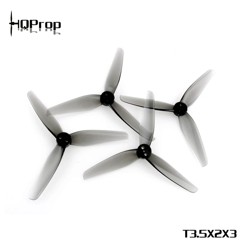 

10 пар (10CW + 10CCW) HQPROP T3.5X2X3 3520 3-лопастный пропеллер 1,5 мм для радиоуправляемых FPV Фристайл 3,5 дюймов Cinewhoop Ducted Drones Protek35