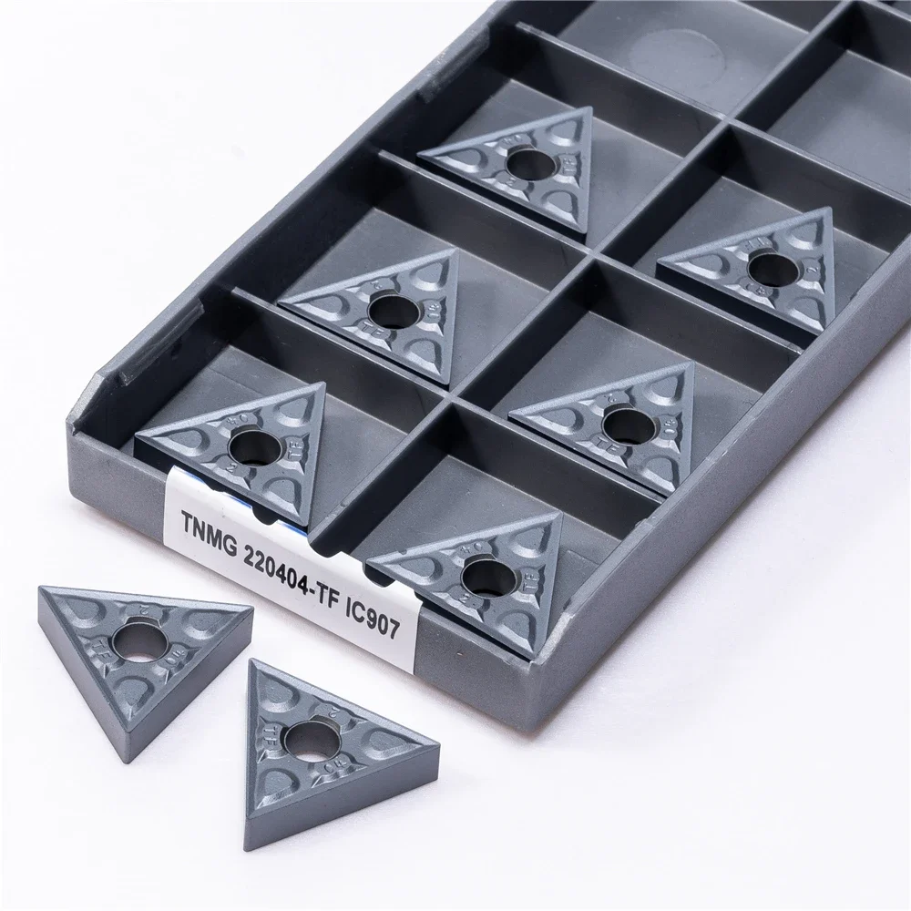

Nice TNMG220404 TNMG220408 TF IC907 IC908 External Turning Carbide CNC Lathe TNMG 220408 TNMG 220404 Cutting Tools Inserts
