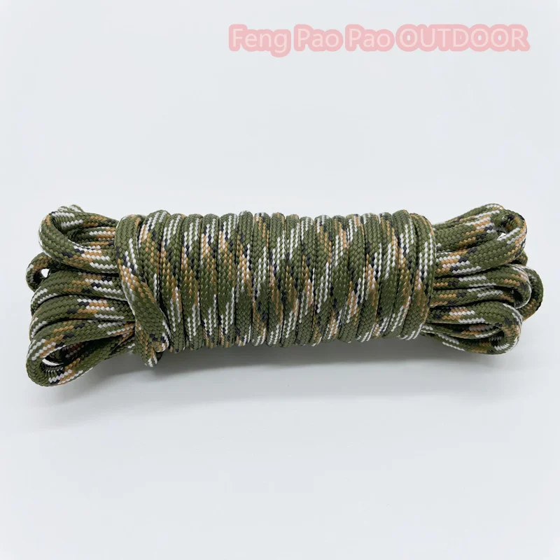 KOTUDENAVY 550 4 mm 7 Halterung Kern Fallschirmseil für Überleben Fallschirmseil Lanyard Camping Klettern Camping Seil Wandern Wäscheleine 3