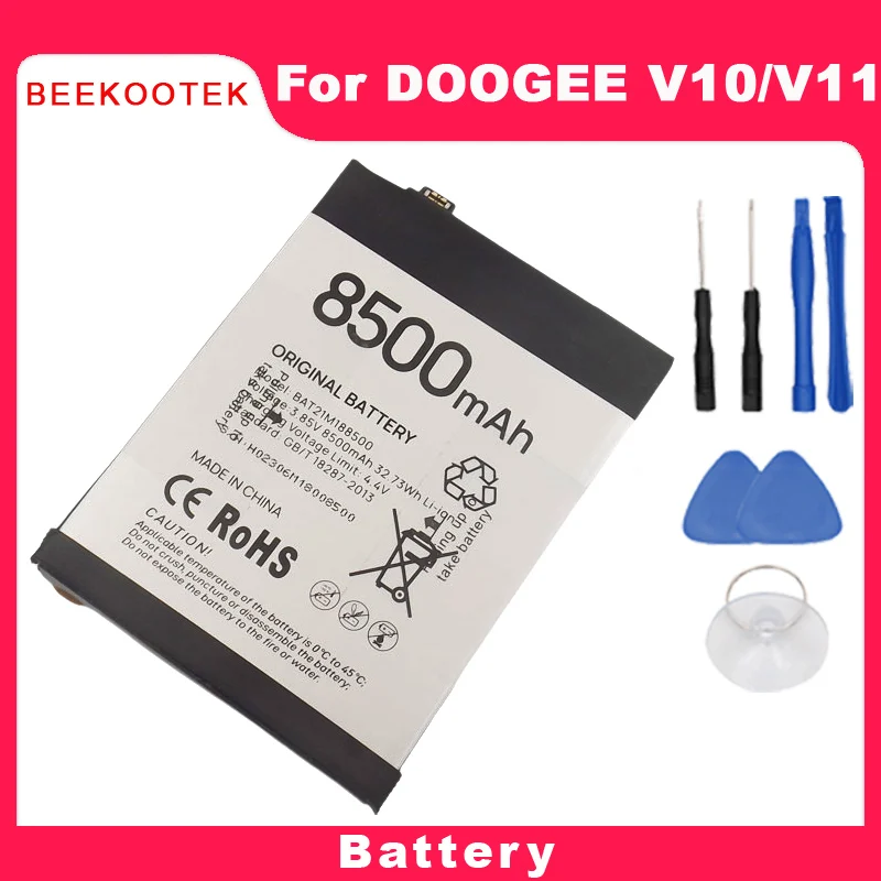 New Original DOOGEE V11 V10 Battery Inner Built Cell Phone Battery Repair Accessories For Doogee V11 Smart Phone