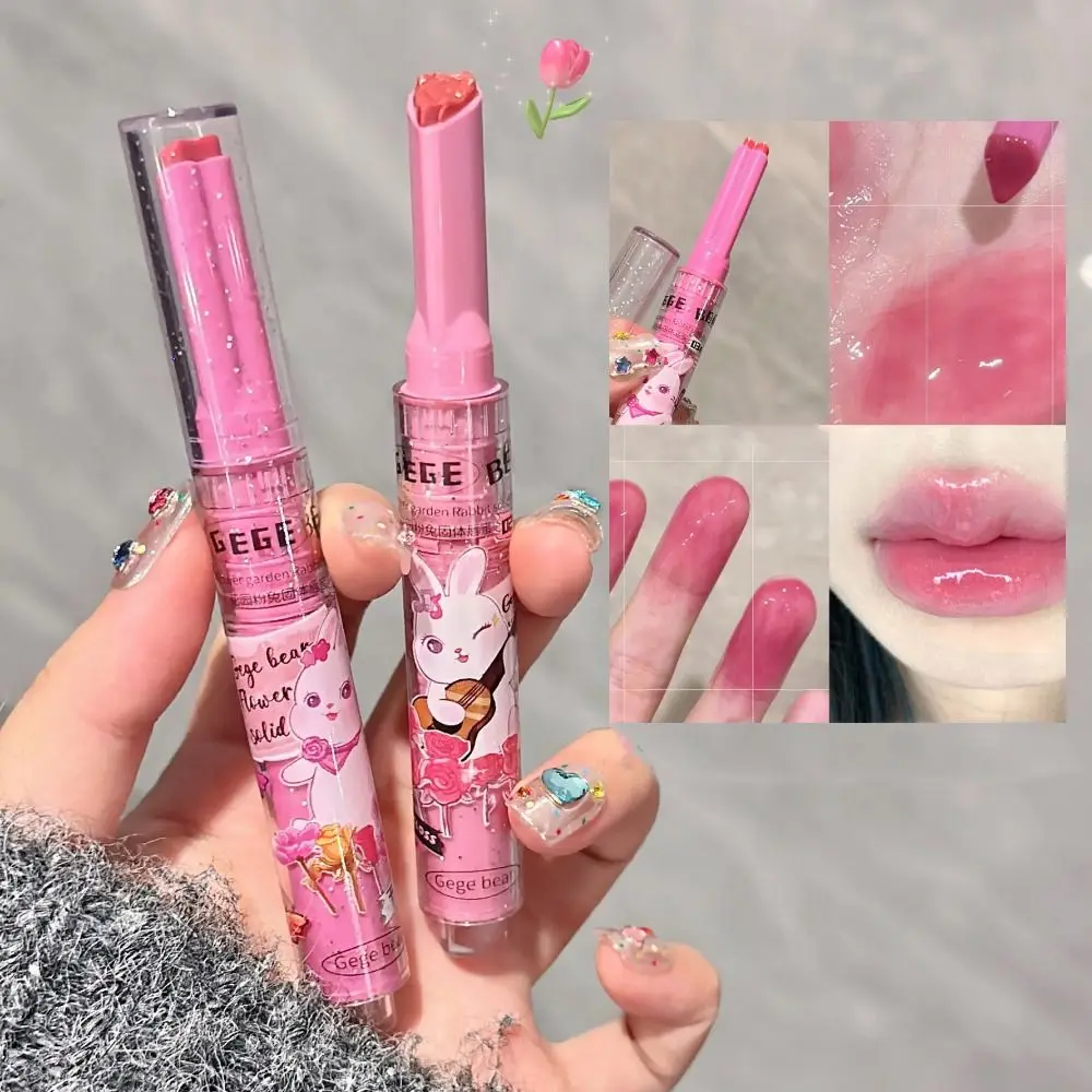 

3Pcs Natural Cute Fine Glitter Lip Glaze Smooth Long-Lasting Glossy Lipstick Suit Non-stick Cup Waterproof Lip Gloss Set Gift