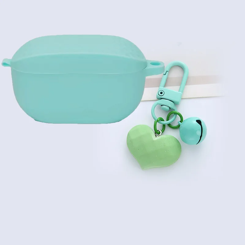 Funda para JBL Wave 100TWS, llavero de dibujos animados, funda de silicona para auriculares Bluetooth para JBL 100, caja de accesorios