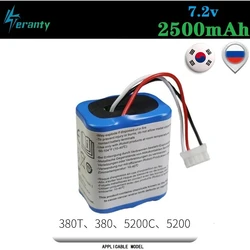 Oryginalna bateria 7.2V 2500mAh do iRobot Roomba Braava 380 380T Mint 5200c Ni-MH 2500mAh 2.5Ah 7.2v akumulator 1 sztuk