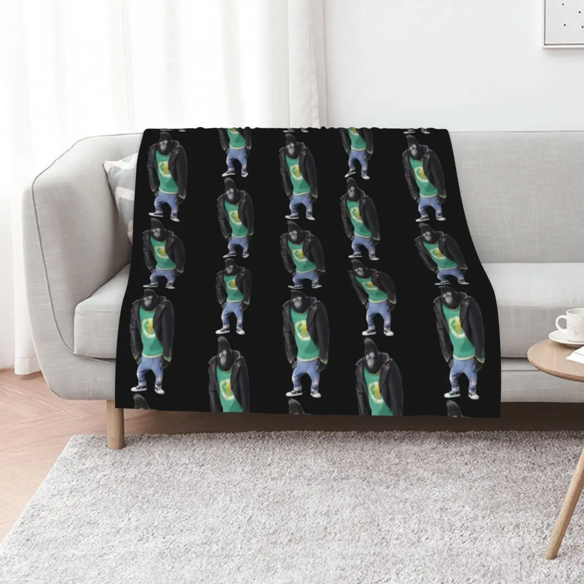Johnny Sing 2 Throw Blanket For Decorative Sofa Cute Plaid Quilt funny gift Multi-Purpose Bed linens Blankets