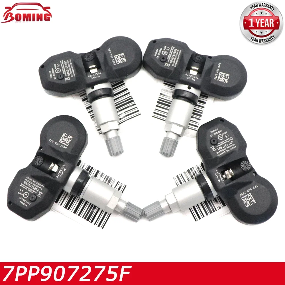 

TPMS Tire Pressure Sensor 7PP907275F For Audi A4 A6 A8 Q7 Volkswagen Phaeton Touareg 1996-2018 433MHz 95560602100 7P0907275