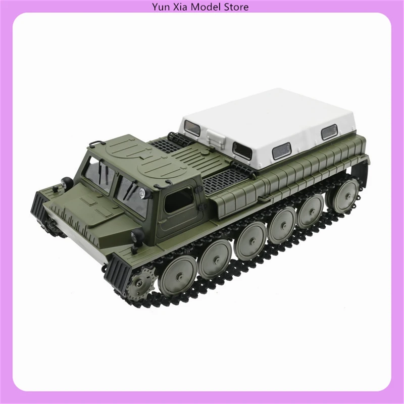 Wpl E-1 Gaz-71 1:16 Green Rc Car Full Scale Crawler Transporter Usb Charging Remote Control Crawler Loading Kid Adult Toys Gifts