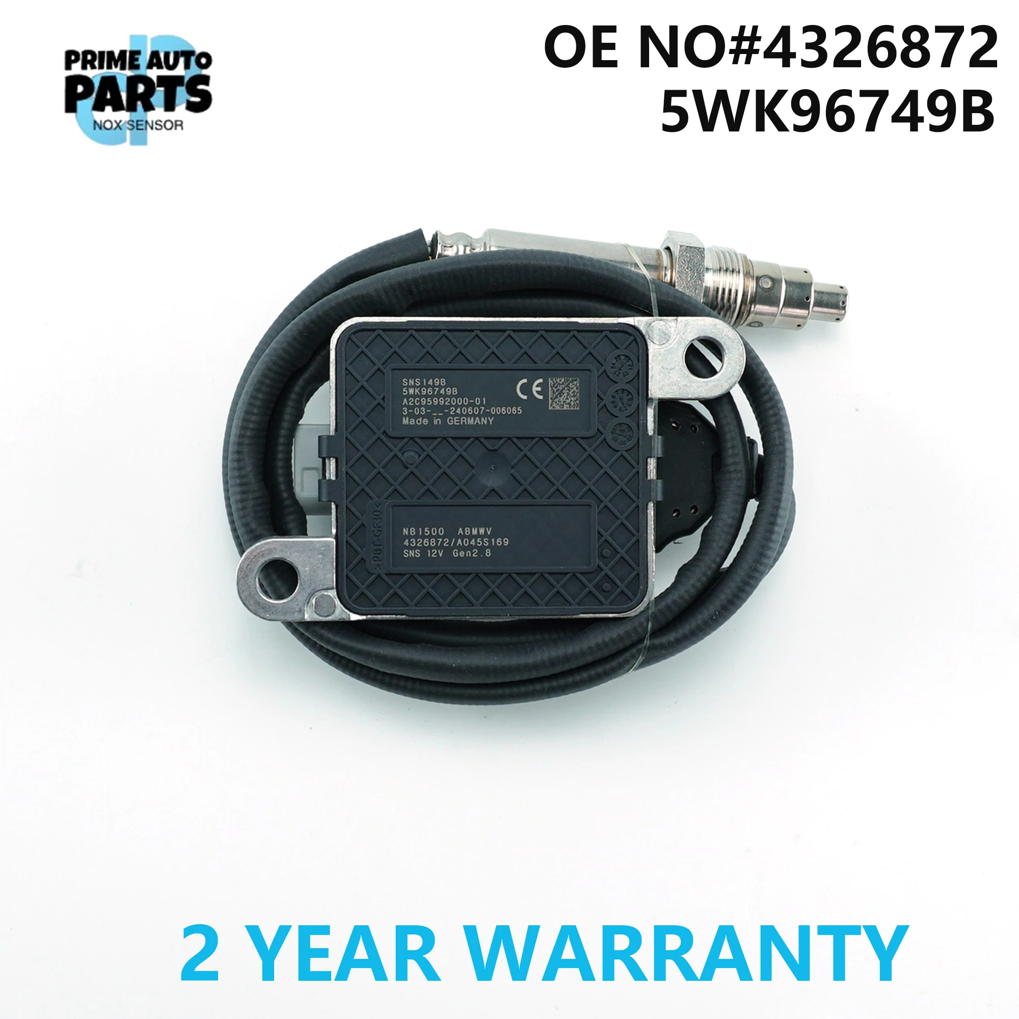 

4326872 5WK9 6749B 5WK96749B High Quality Nitrogen Oxide Sensor For 2013-18 Cummins ISX 15.0 ISX 11.9