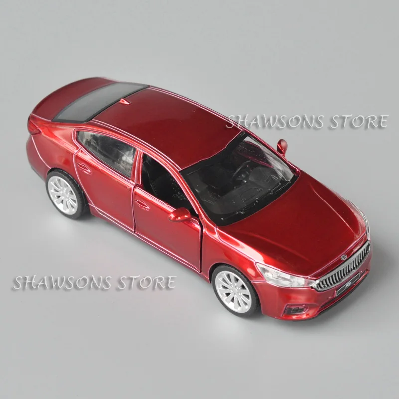 1:41 Scale Diecast Metal Model Car Toy KIA K7 Pull Back Miniature Replica Collectible