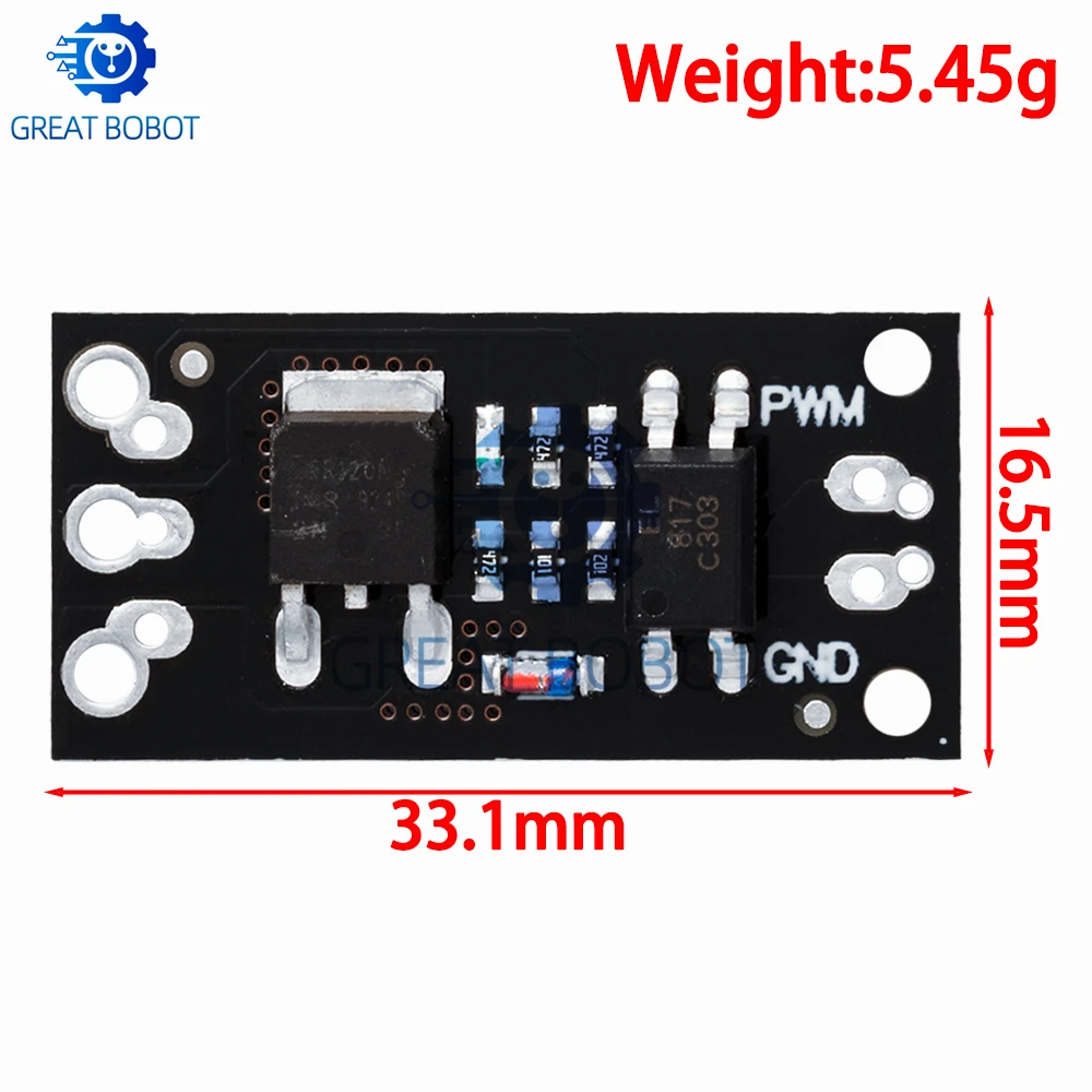 1PC BS BSFR120N LR7843 AOD4184 D4184 Isolated MOSFET MOS Tube FET Module Replacement Relay 100V 9.4A 30V 161A 40V 50A Board
