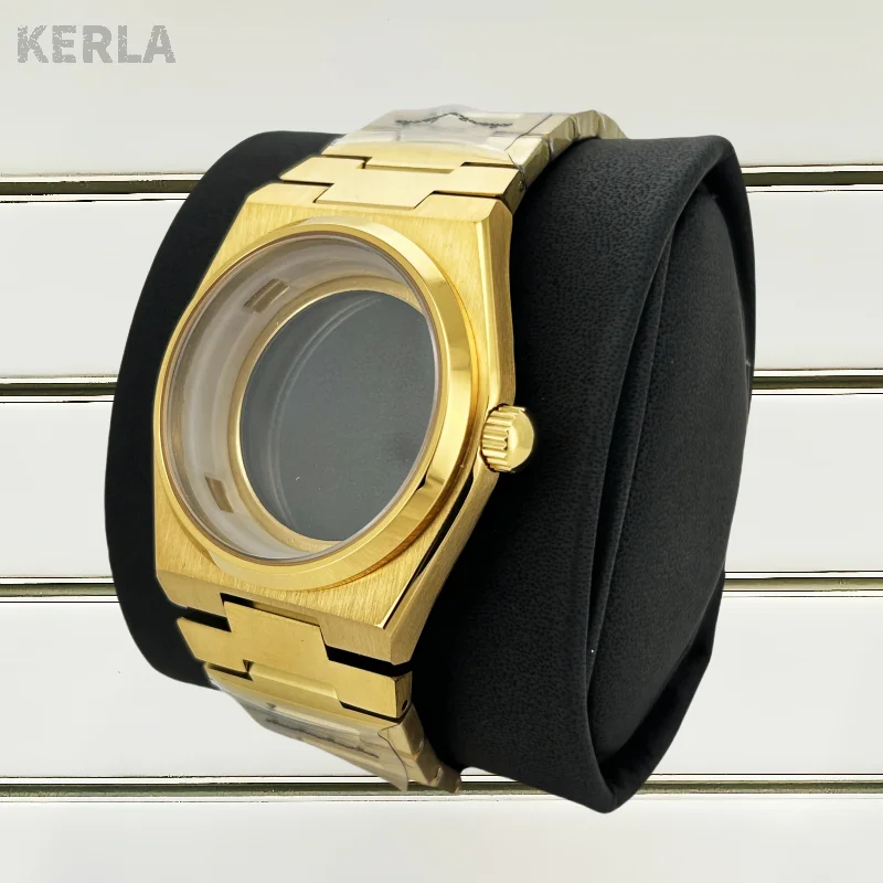 

40mm Modified Case Strap Sapphire Glass Through Bottom for PRX Supe Player NH35 NH36 Movement Waterproof 100m Watch Accessories