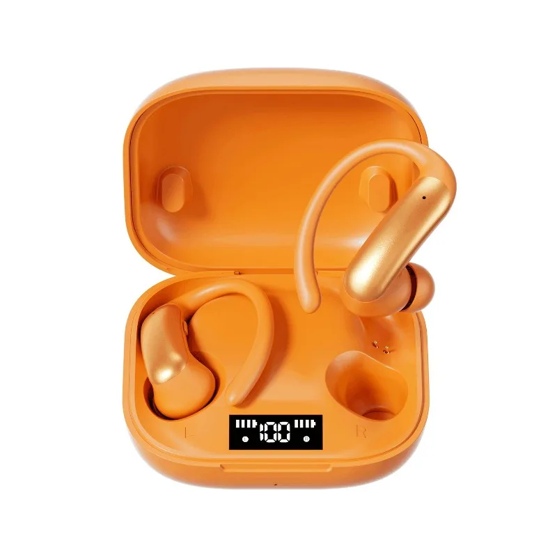 

M144 Mini Ear-Clip LED Digital Display ANC Touch Control Wireless Earbuds Soft Invisible Sleeping