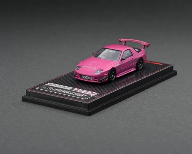 IG ignition model  1:64 Mazda RX-7 FC3S Amemiya Collection die cast alloy car model decoration gift