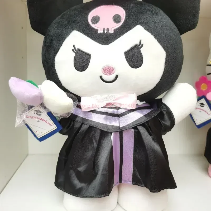 35 سنتيمتر سانريو أنيمي أفخم بلدي ميلودي كورومي مرحبا كيتي الدمى وسادة التخرج بلوشي دمية Kawaii لينة محشوة هدايا التخرج